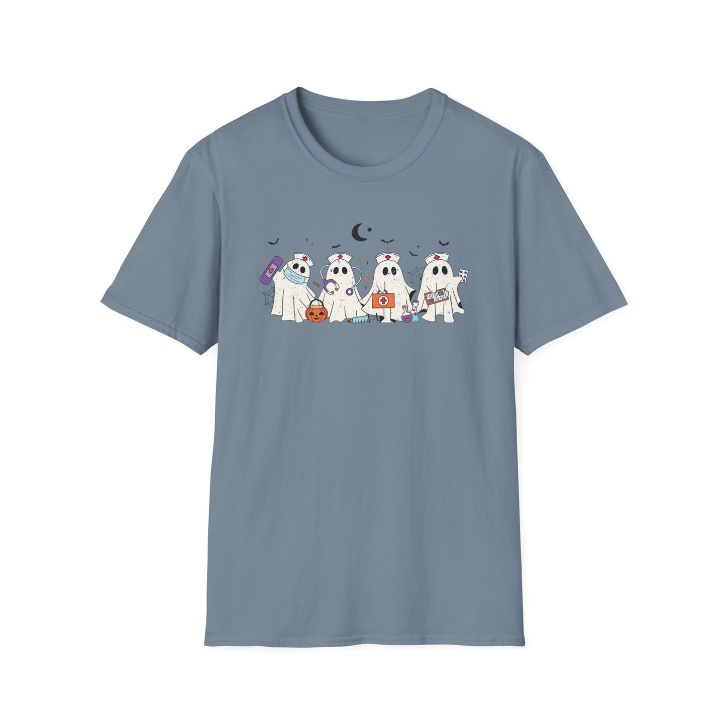 Ghost Nurse Gildan Softstyle T-Shirt