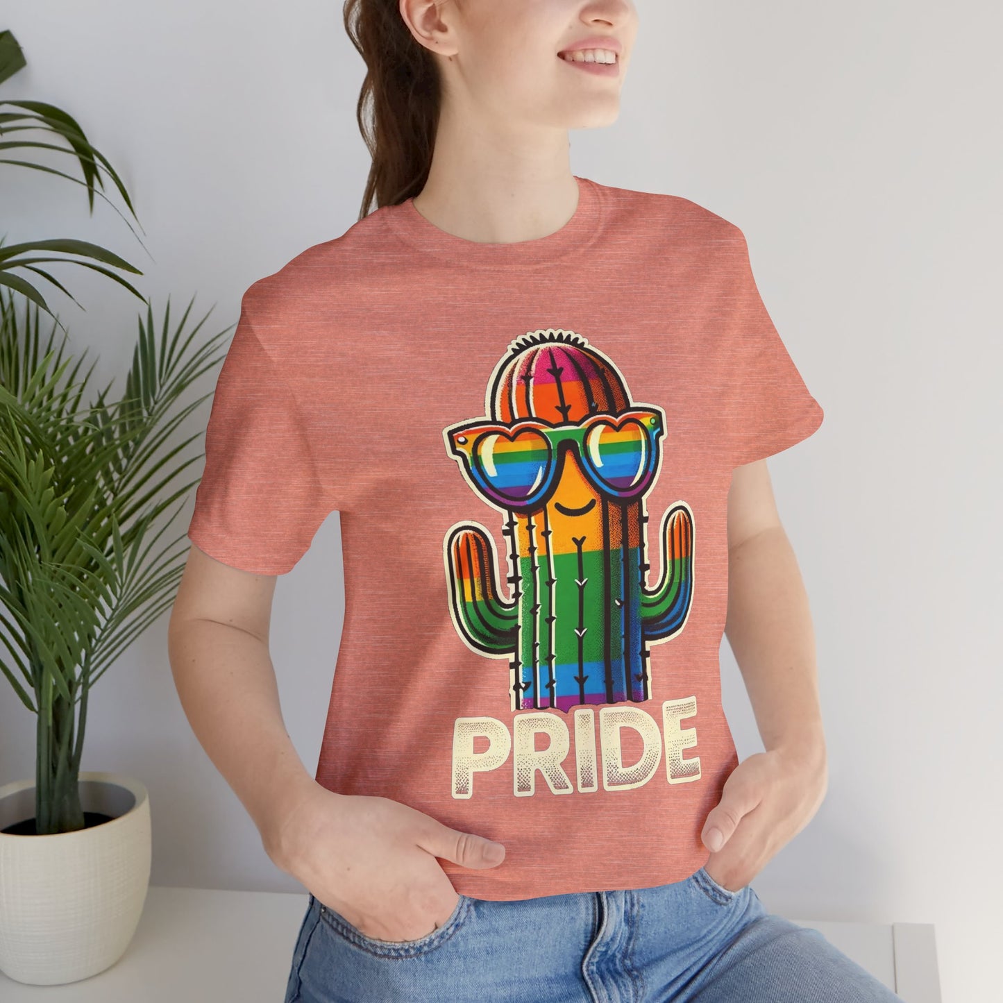Pride Cactus Unisex Jersey Tee