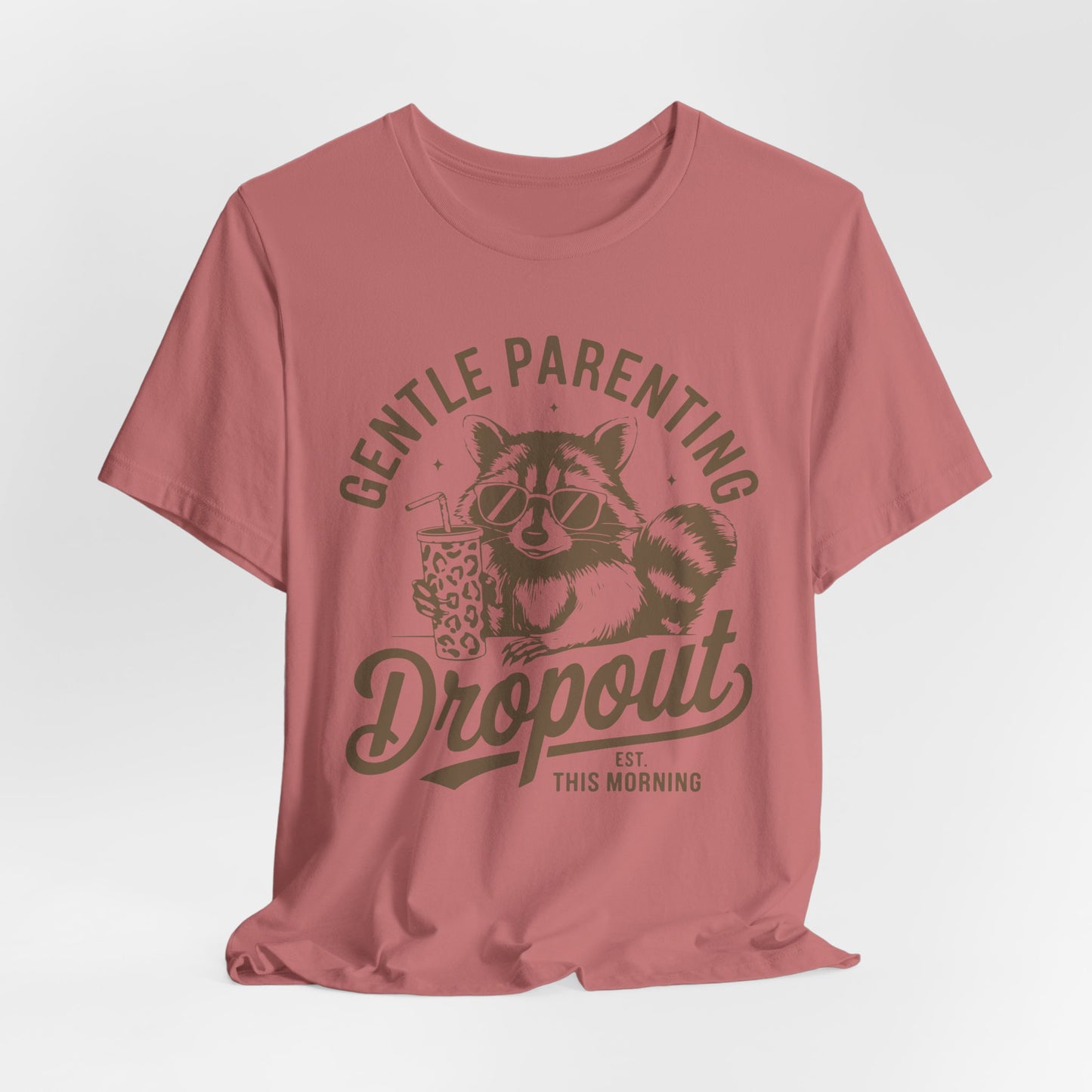 Gentle Parenting Raccoon Tee - Unisex Jersey Short Sleeve T-Shirt