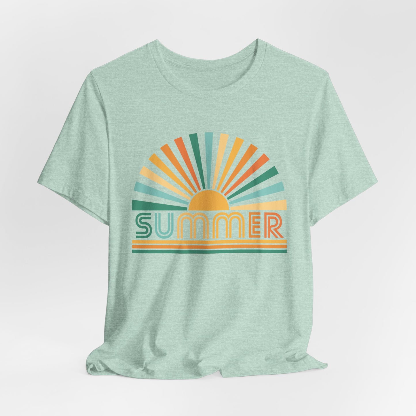 Summer Vibes Unisex Tee, Casual Summer Shirt