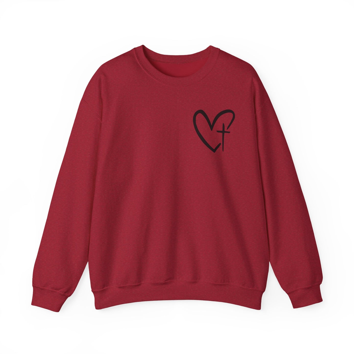 Jesus has my back Crewneck Sweatshirt