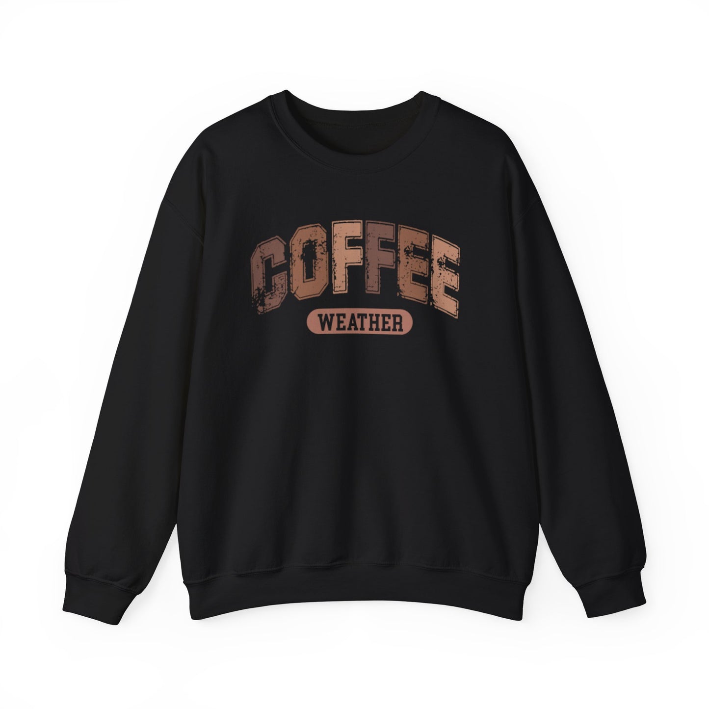 Coffee Weather Gildan Crewneck Sweatshirt