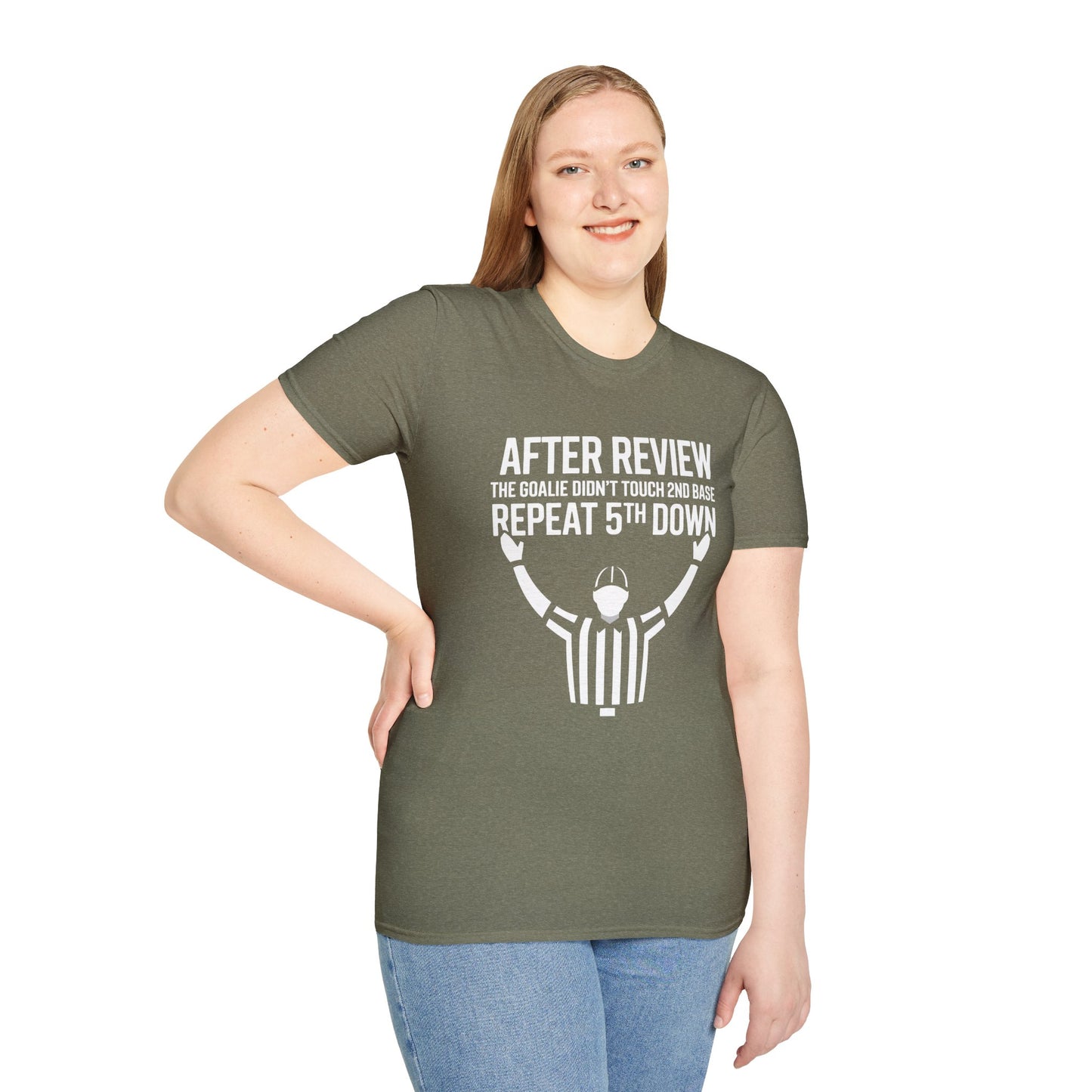 Sports Referee Clueless Funny Tshirt