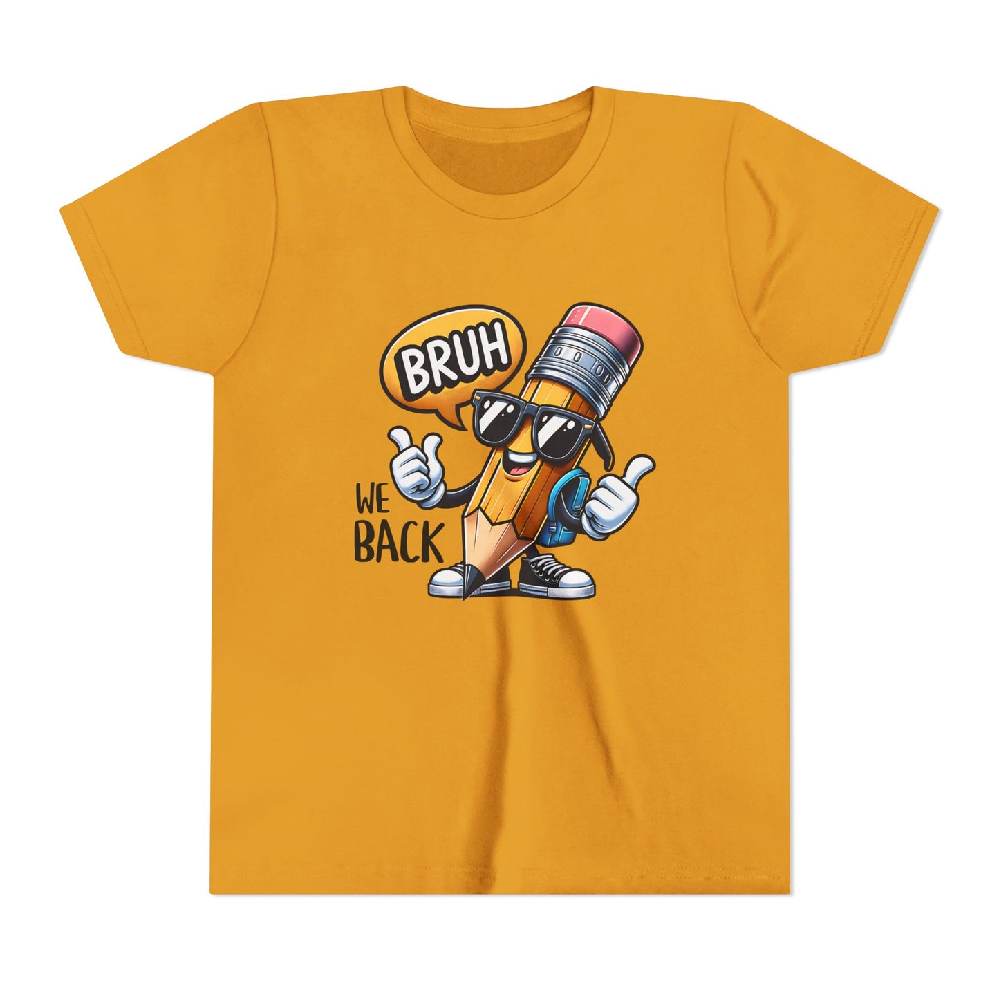 Cool Youth Tee with Fun Pencil Graphic - Perfect for Back to School