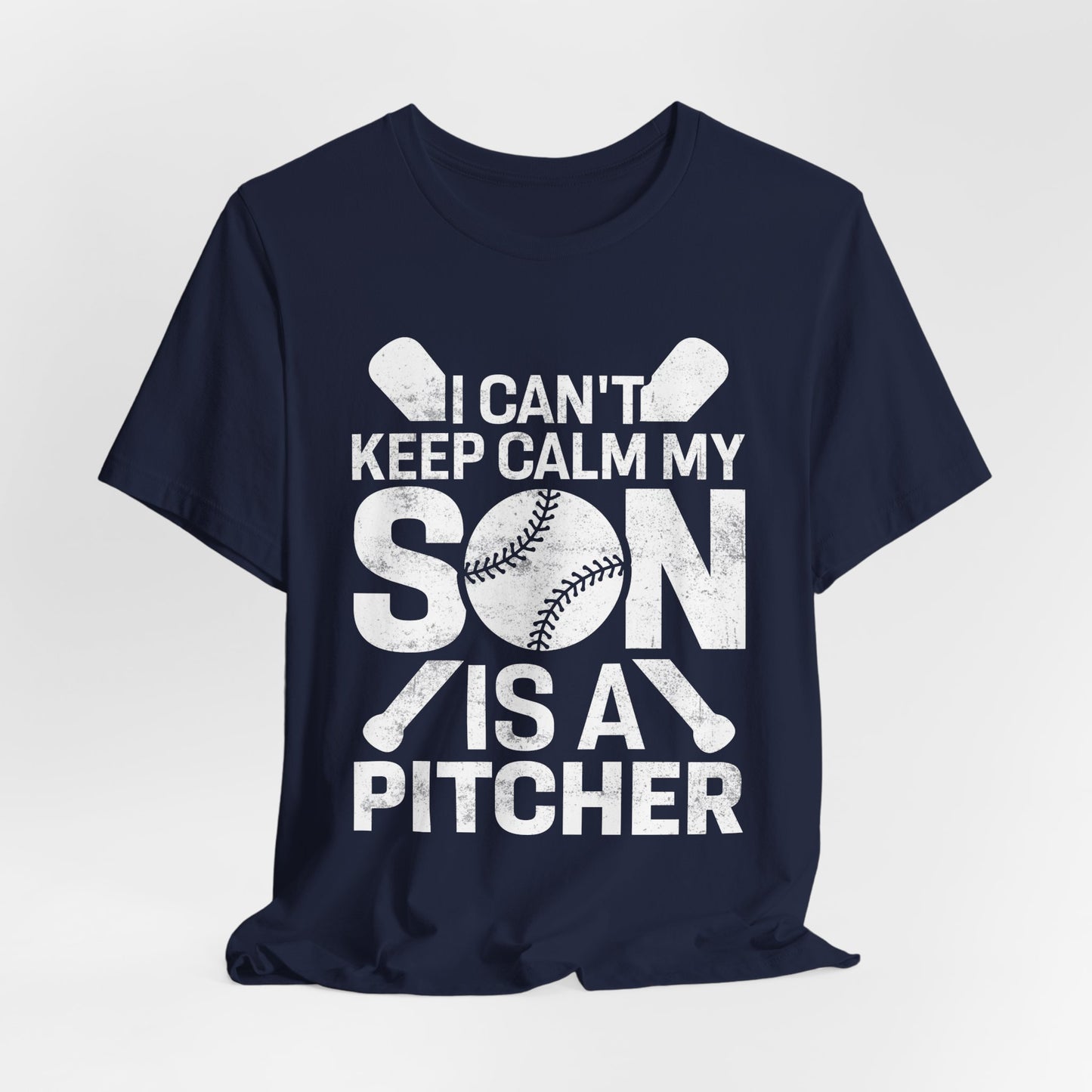 Baseball Mom Tee - 'I Can't Keep Calm My Son Is A Pitcher'