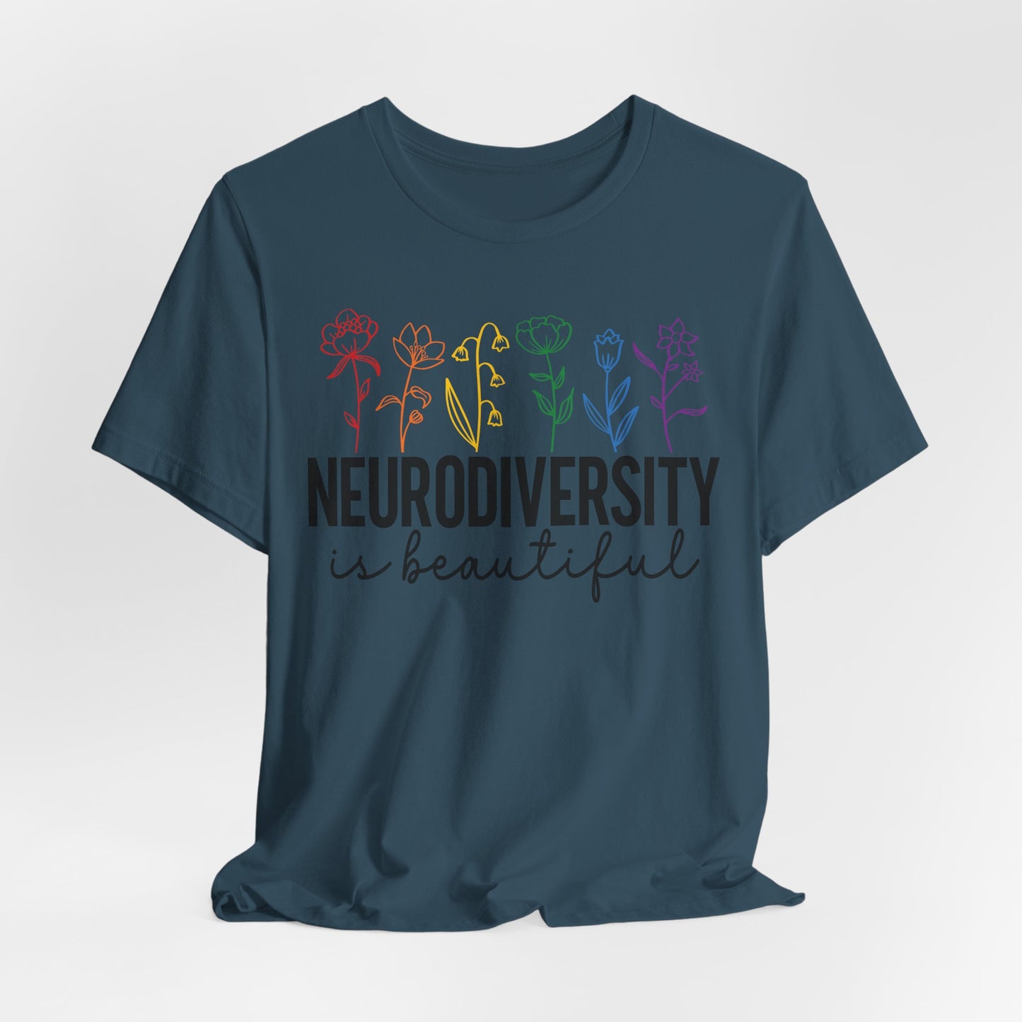 Neurodiversity is Beautiful Tee - Unisex Short Sleeve T-Shirt