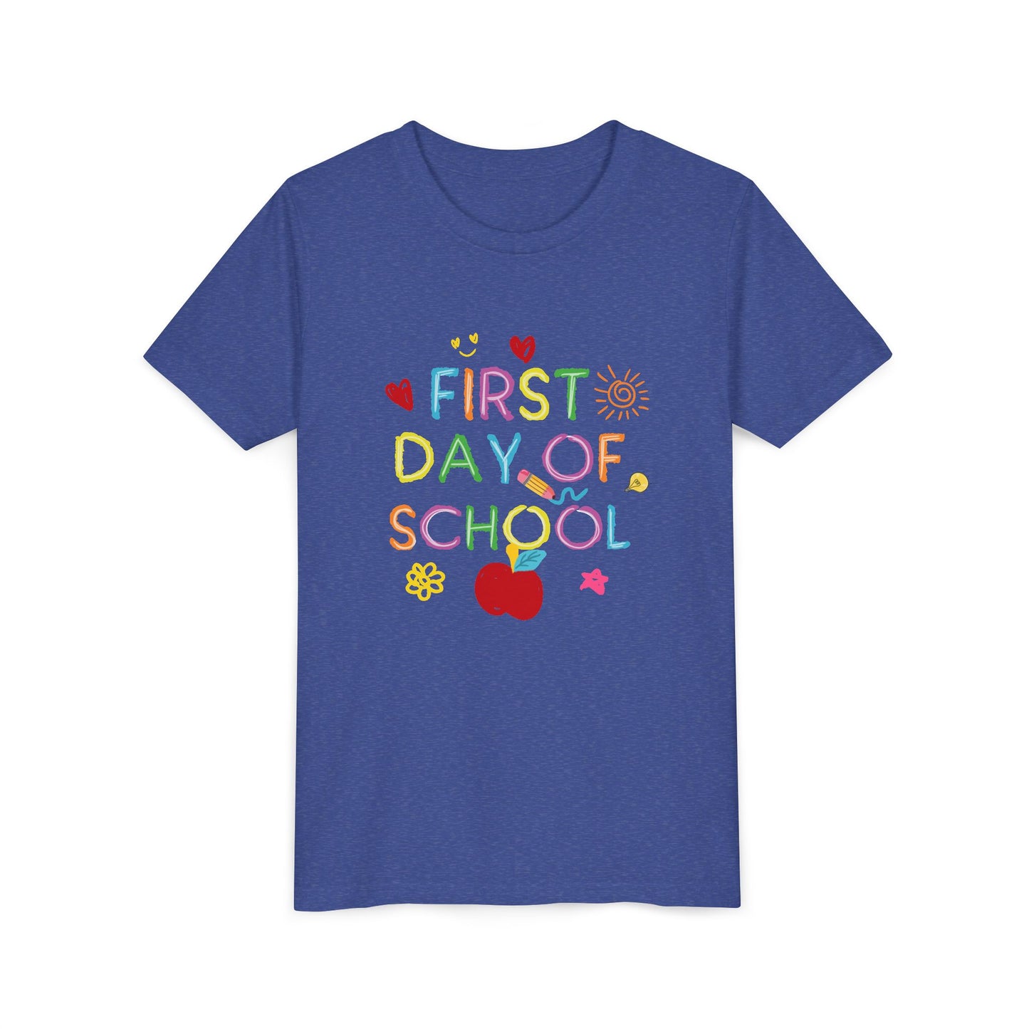 Back to School Youth Tee, First Day of School Shirt