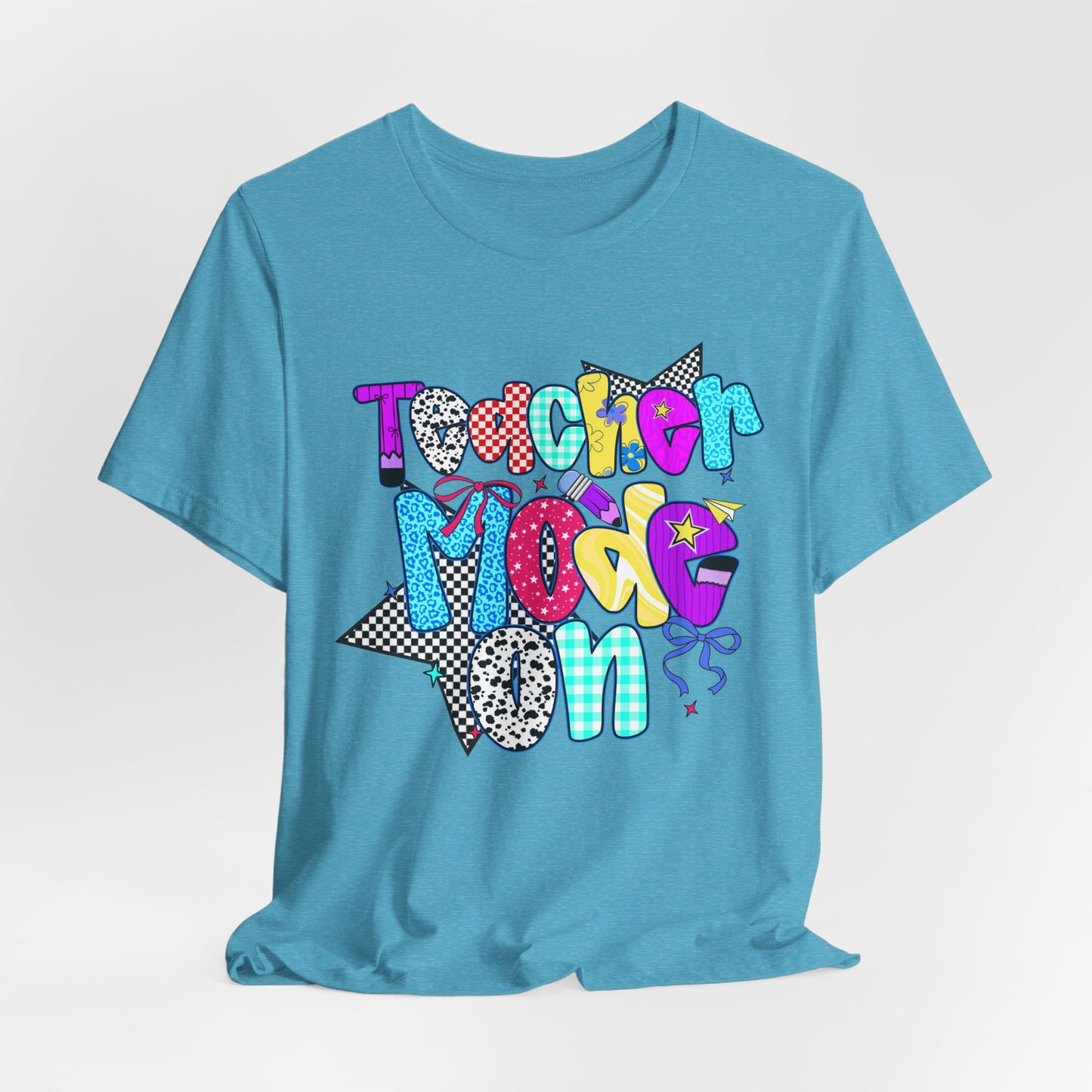 Colorful Teacher Mode Unisex Tee
