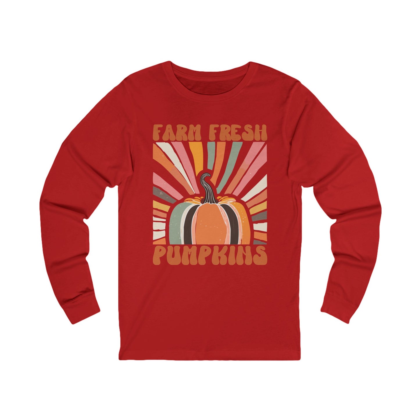 Farm Fresh Pumpkins Long Sleeve Tee