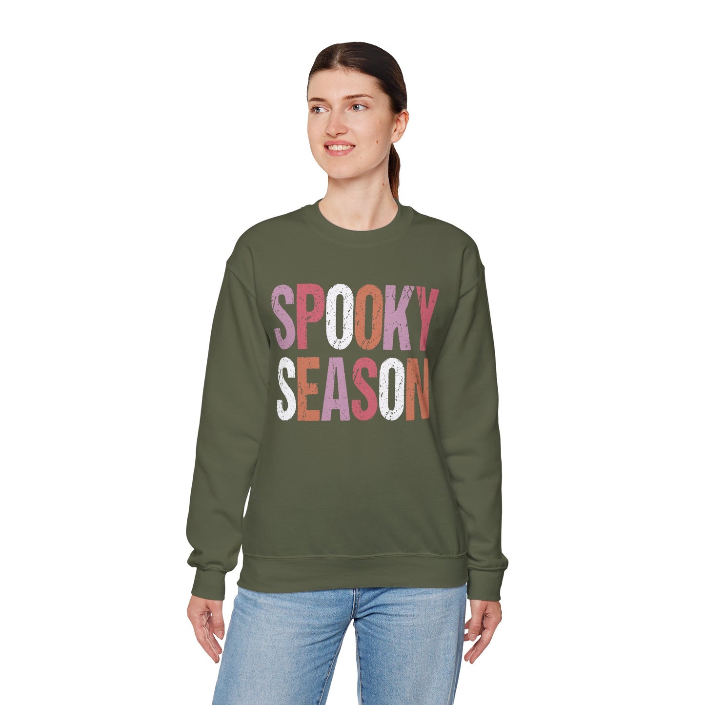 Spooky Season Sweatshirt - Unisex Cozy Crewneck