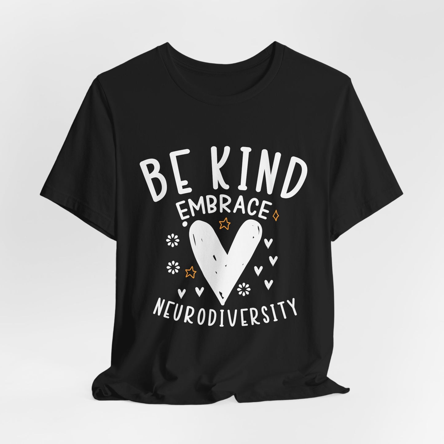 Be Kind Neurodiversity Tee - Unisex Short Sleeve Shirt