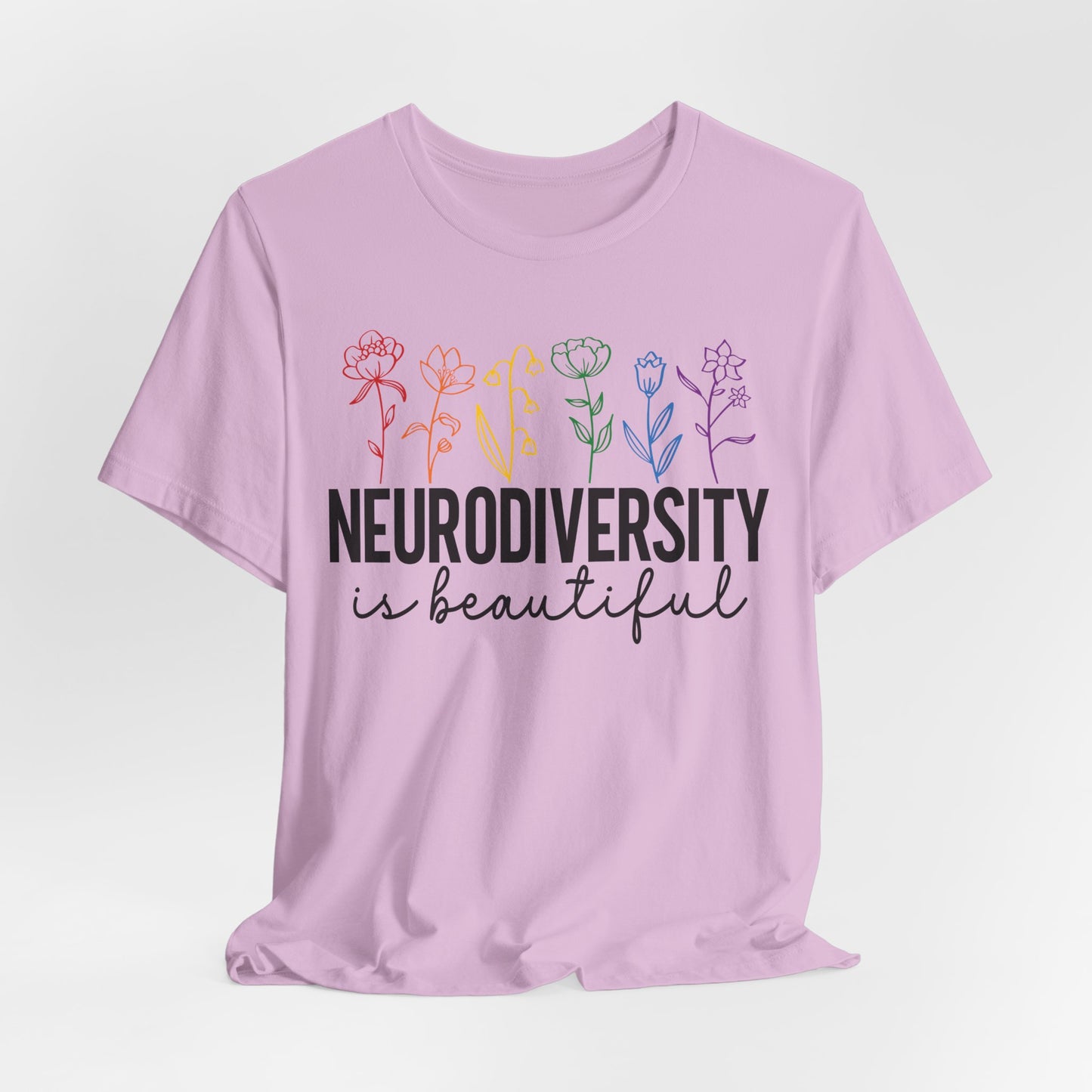 Neurodiversity is Beautiful Tee - Unisex Short Sleeve T-Shirt
