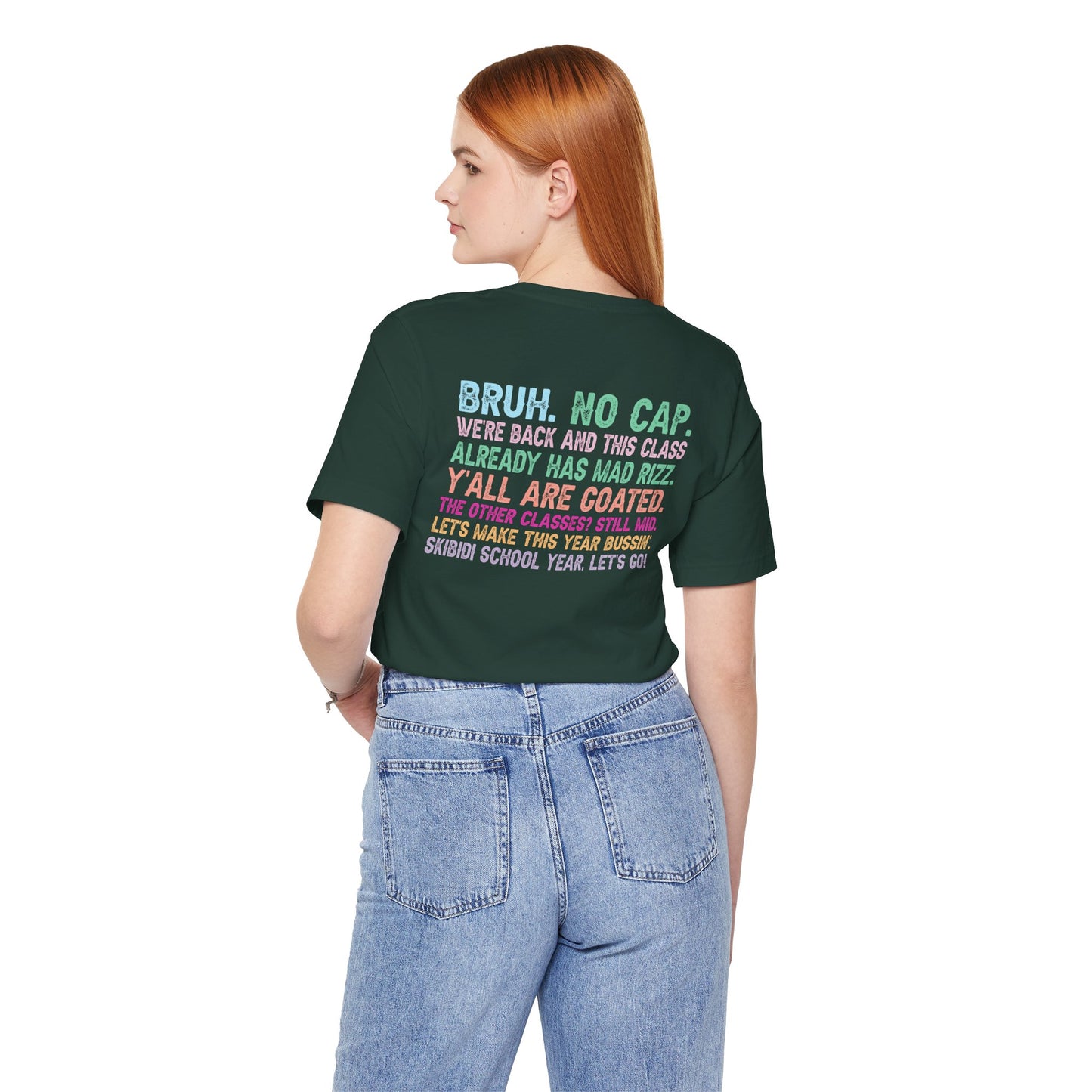 Back to School Funny No Cap Unisex Tee