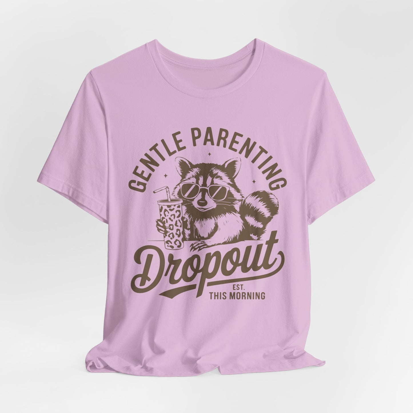 Gentle Parenting Raccoon Tee - Unisex Jersey Short Sleeve T-Shirt