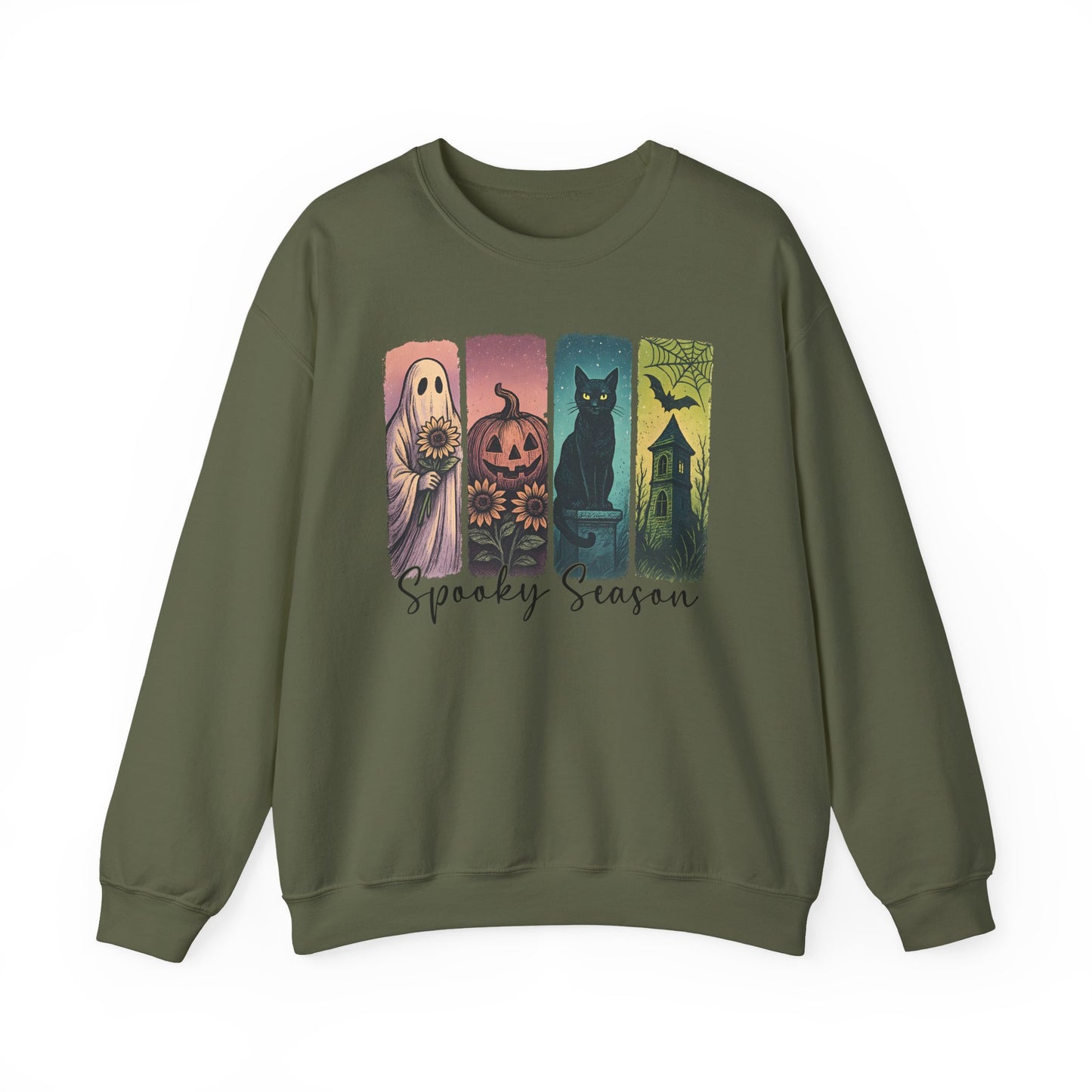 Spooky Season Gildan Crewneck Sweatshirt