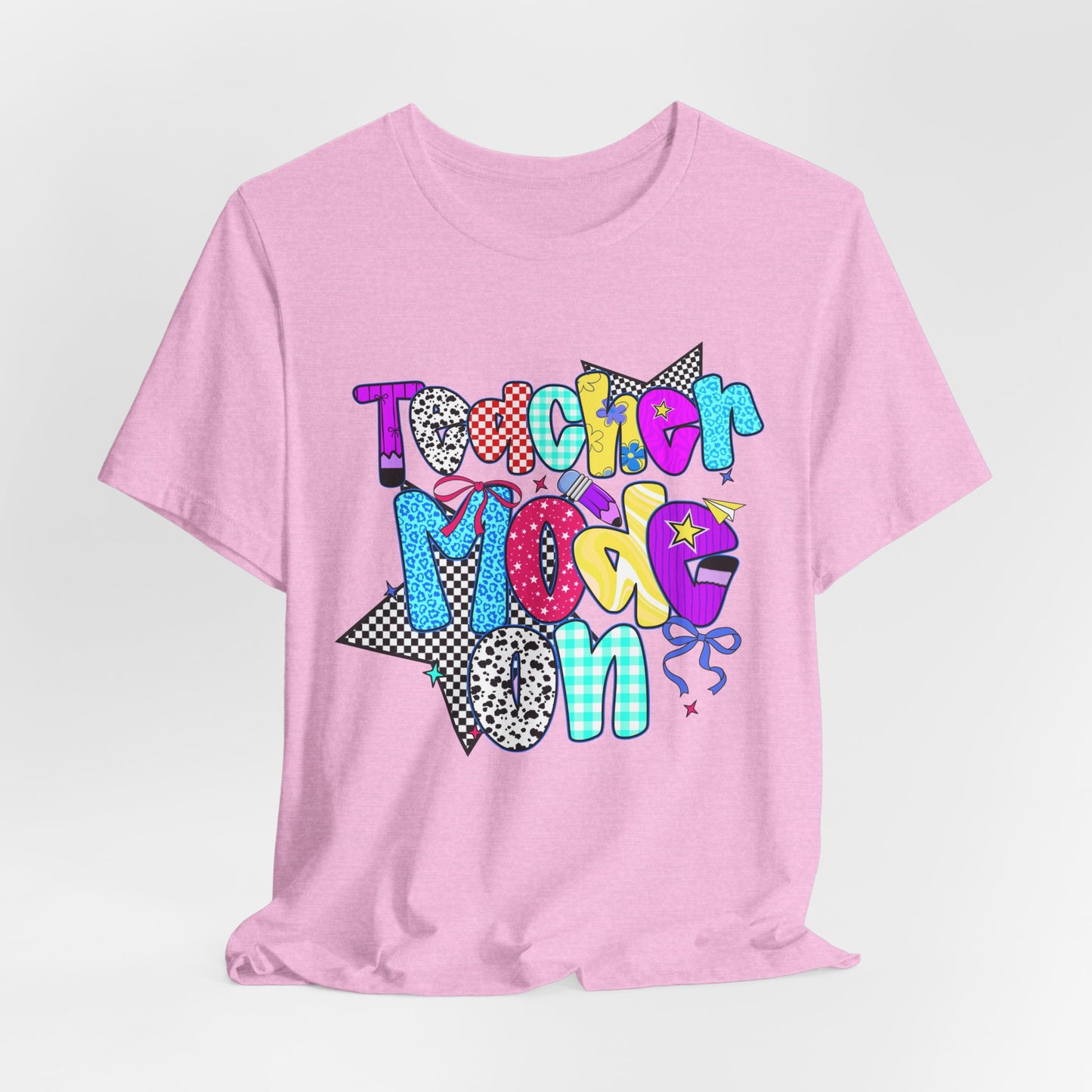 Colorful Teacher Mode Unisex Tee