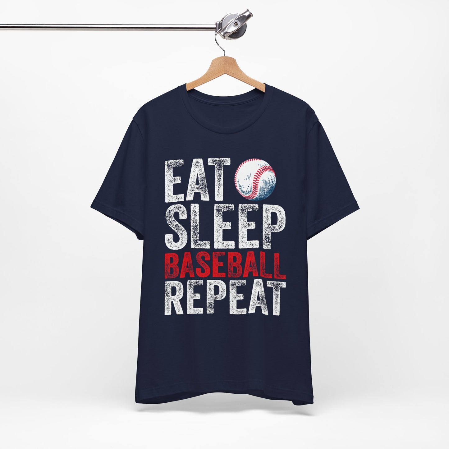 Eat Sleep Baseball Repeat Unisex Tee
