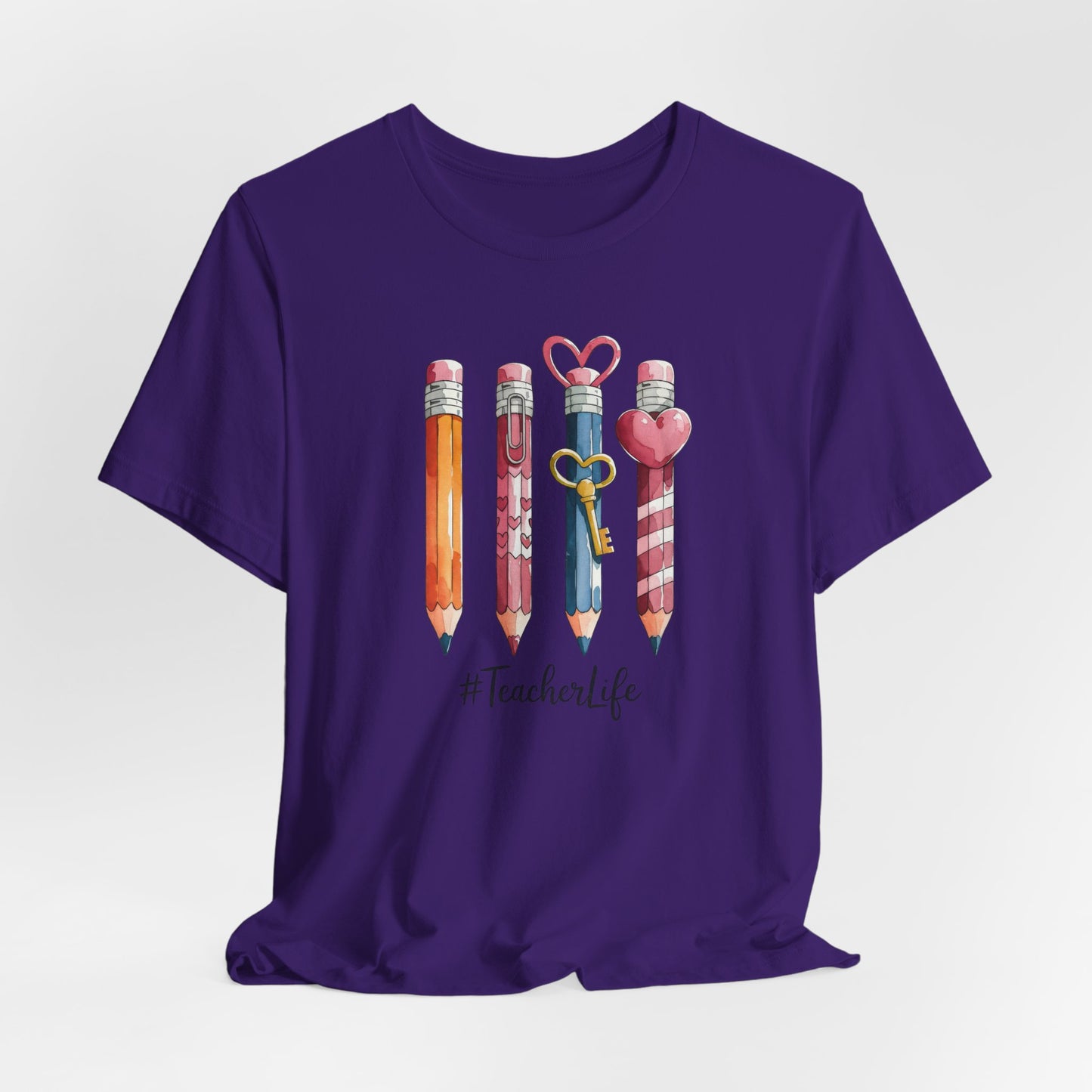 Teacher Life Pencil- Bella Canvas Tshirt