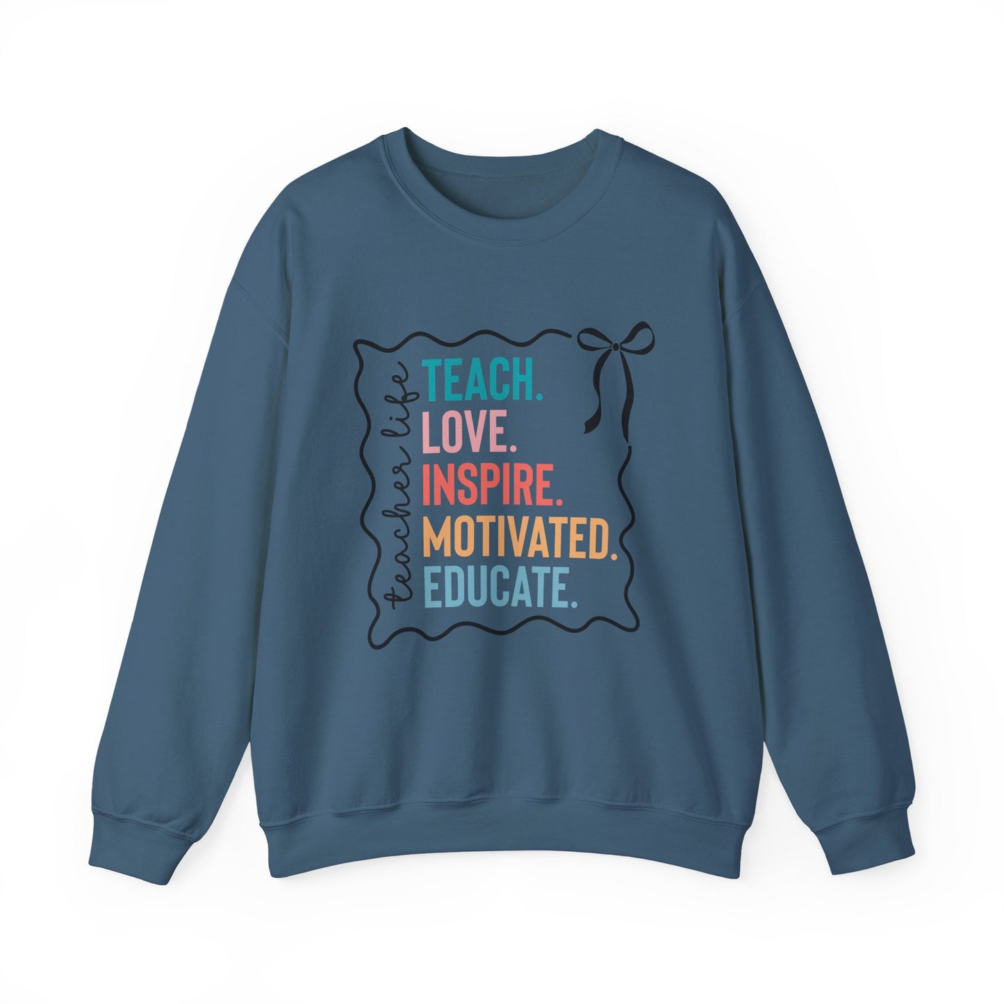 Teach Love Inspire Gildan Crewneck Sweatshirt