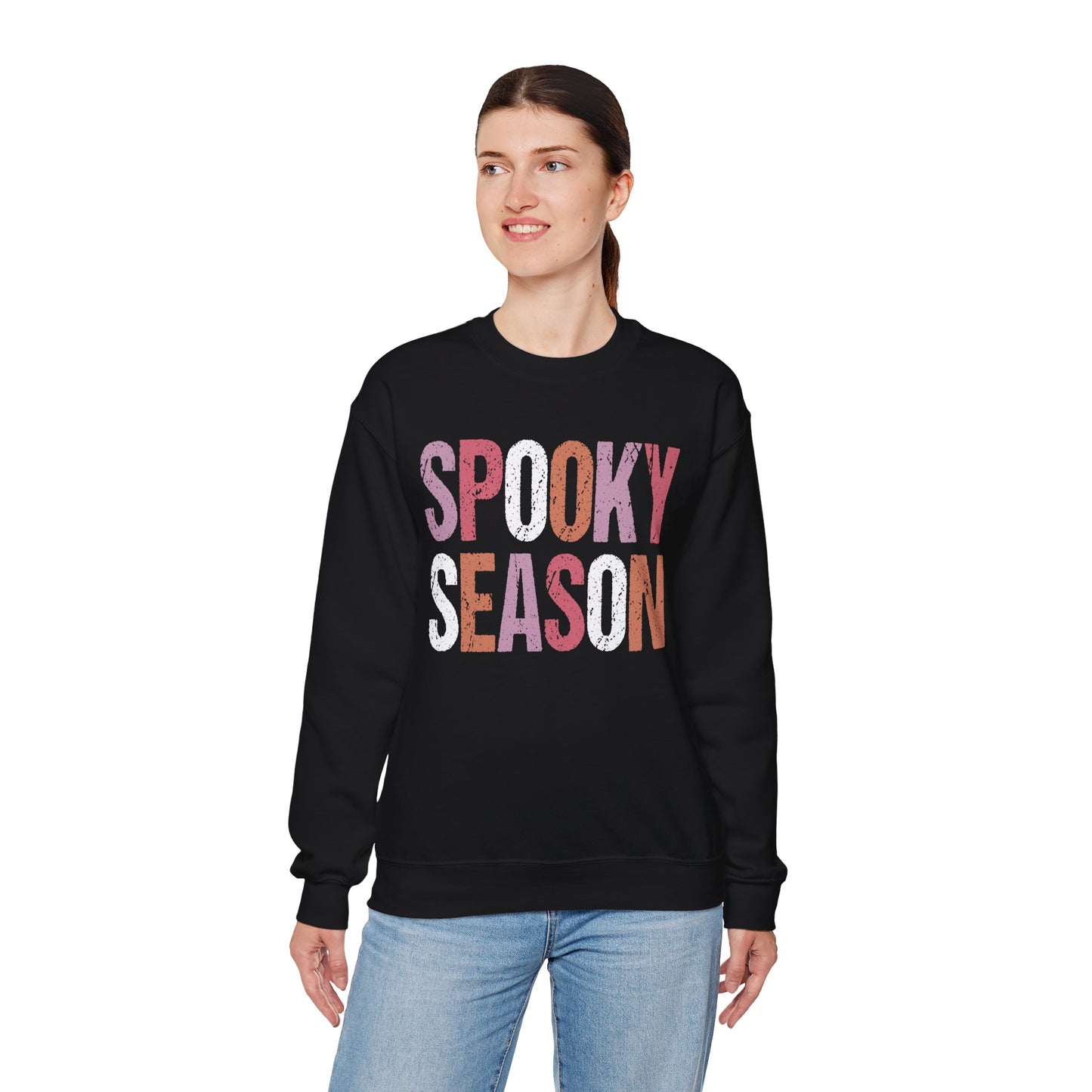 Spooky Season Sweatshirt - Unisex Cozy Crewneck