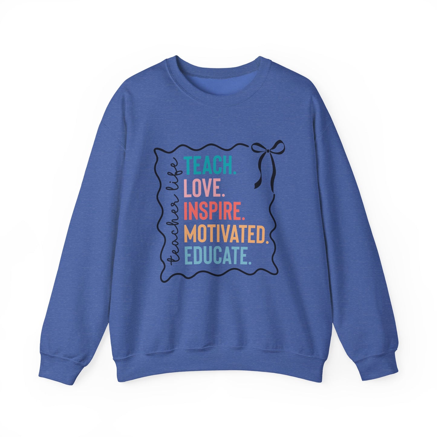 Teach Love Inspire Gildan Crewneck Sweatshirt