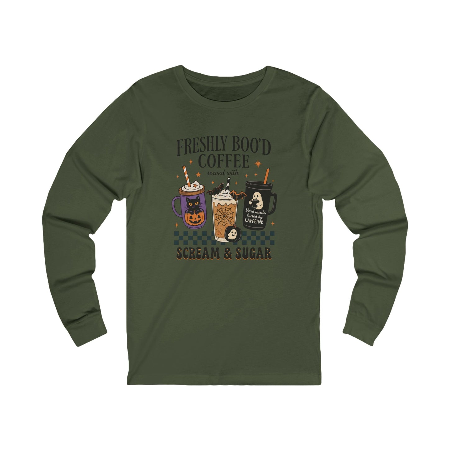 Freshly Boo'd Coffee Long Sleeve Tee