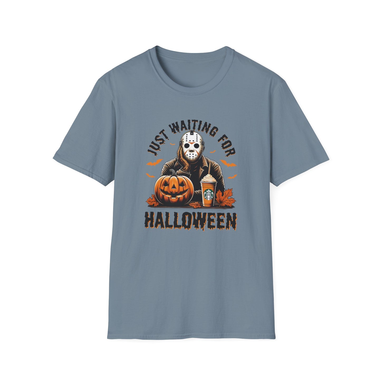 Just Waiting for Halloween Movie Graphic Tee, Unisex Softstyle T-Shirt