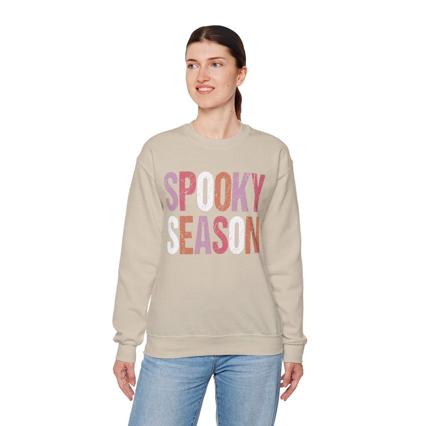 Spooky Season Sweatshirt - Unisex Cozy Crewneck
