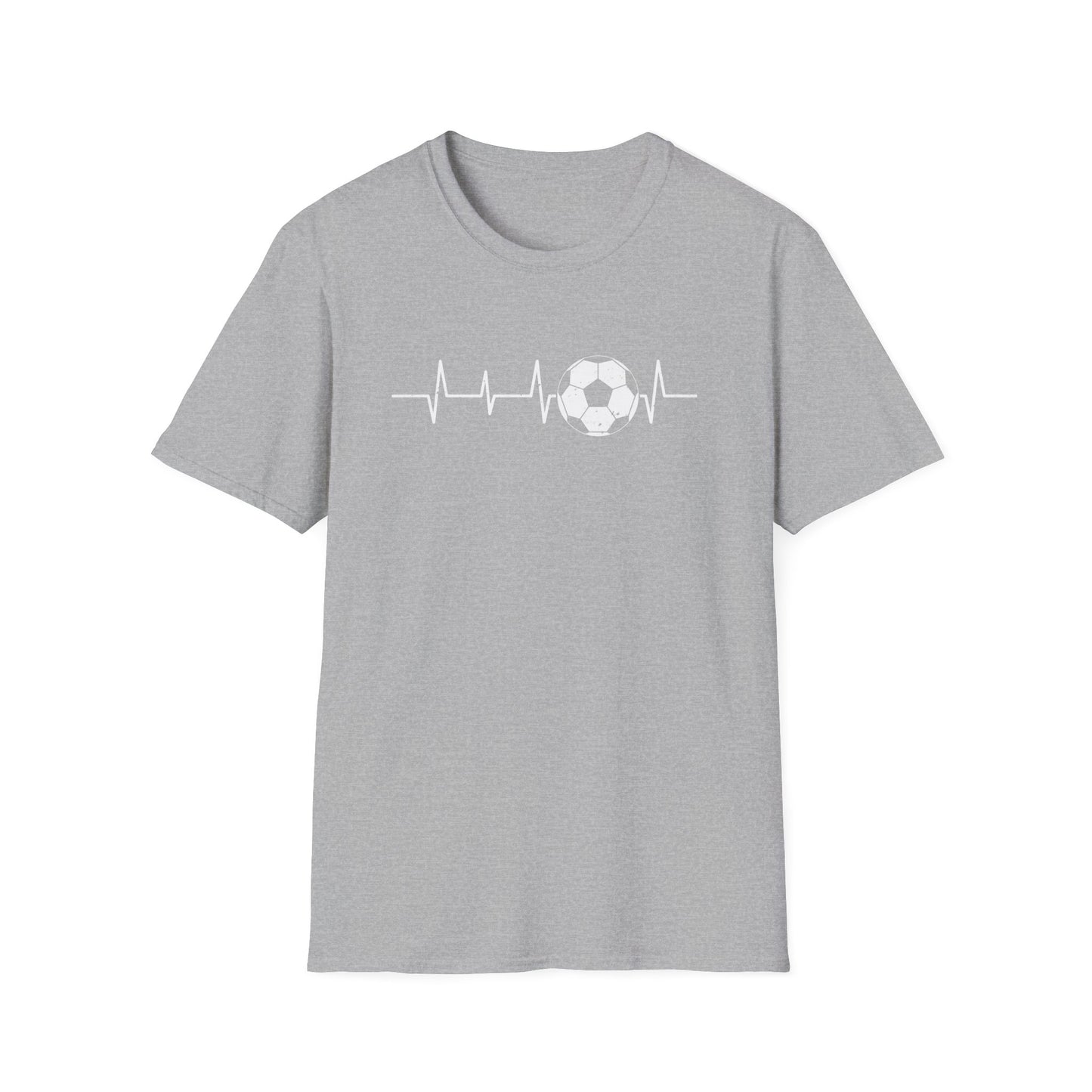 Soccer Heartbeat Gildan Softstyle Tee