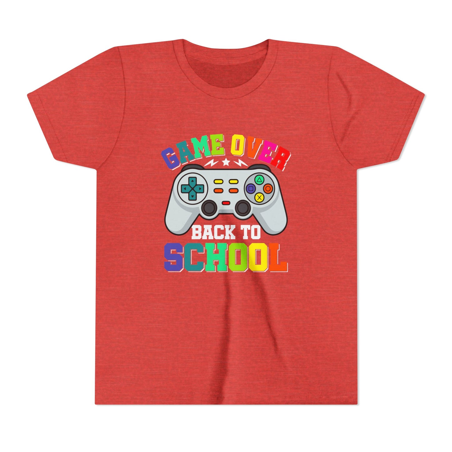 Game Over Back to School Tee for Kids