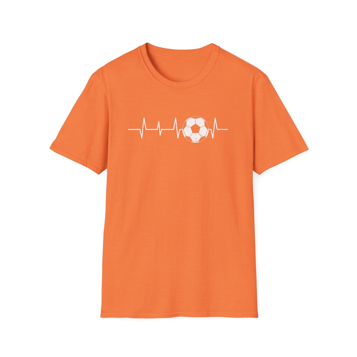 Soccer Heartbeat Gildan Softstyle Tee