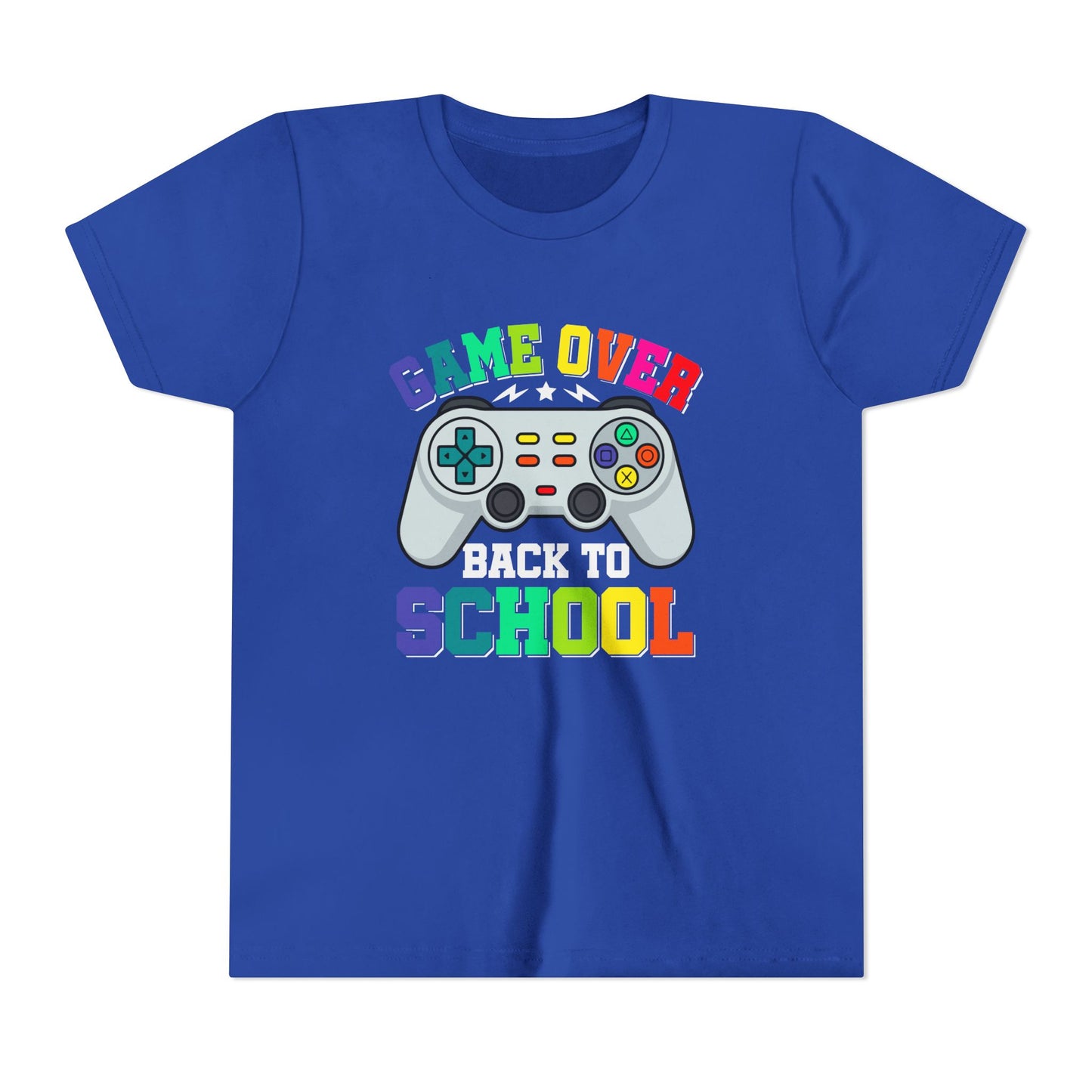 Game Over Back to School Tee for Kids