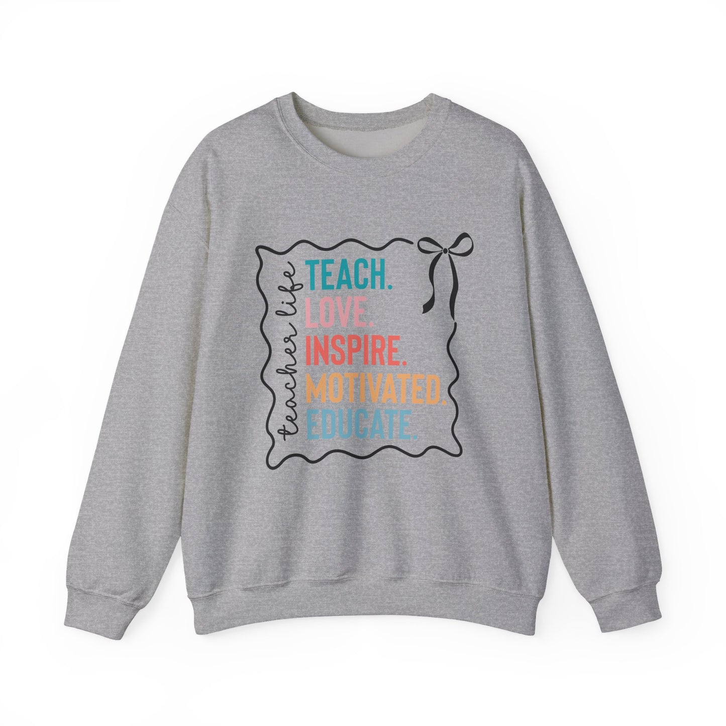 Teach Love Inspire Gildan Crewneck Sweatshirt