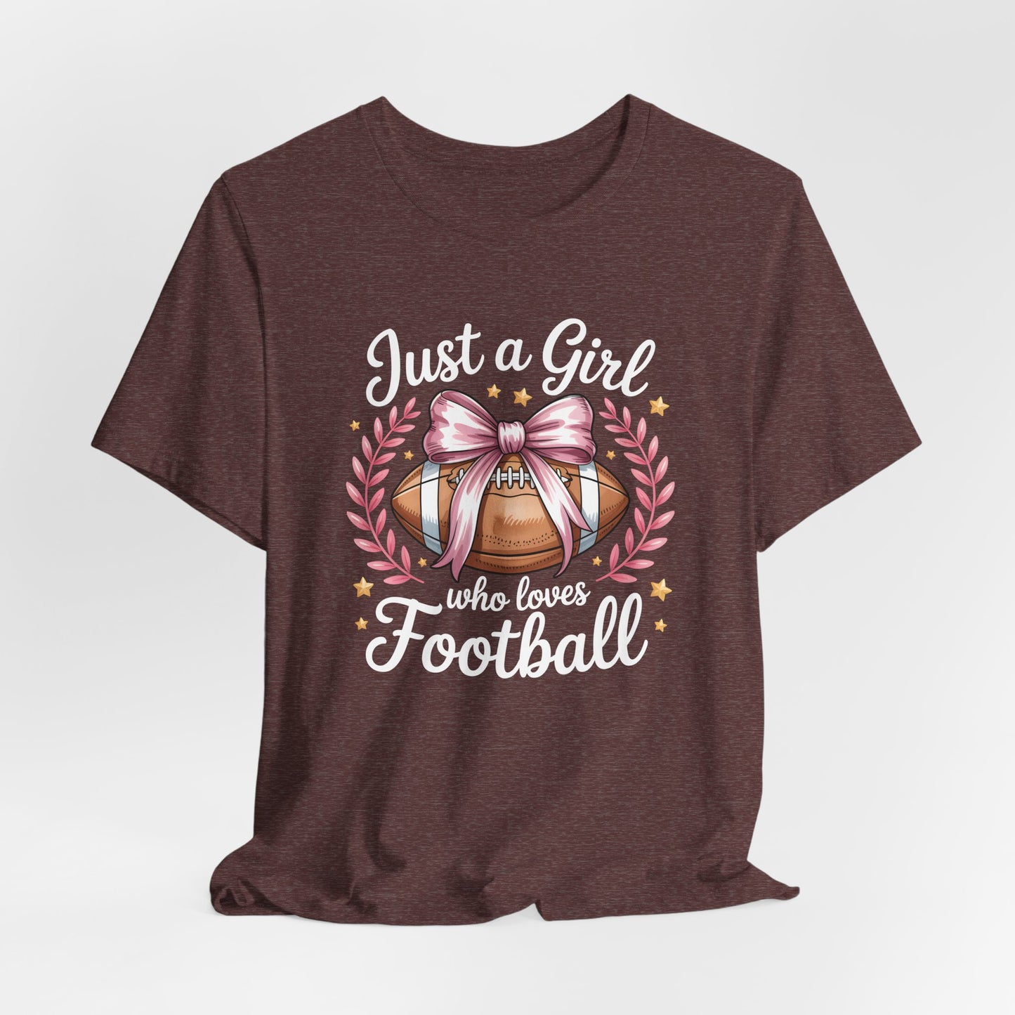 Just a Girl Who Loves Football Tee