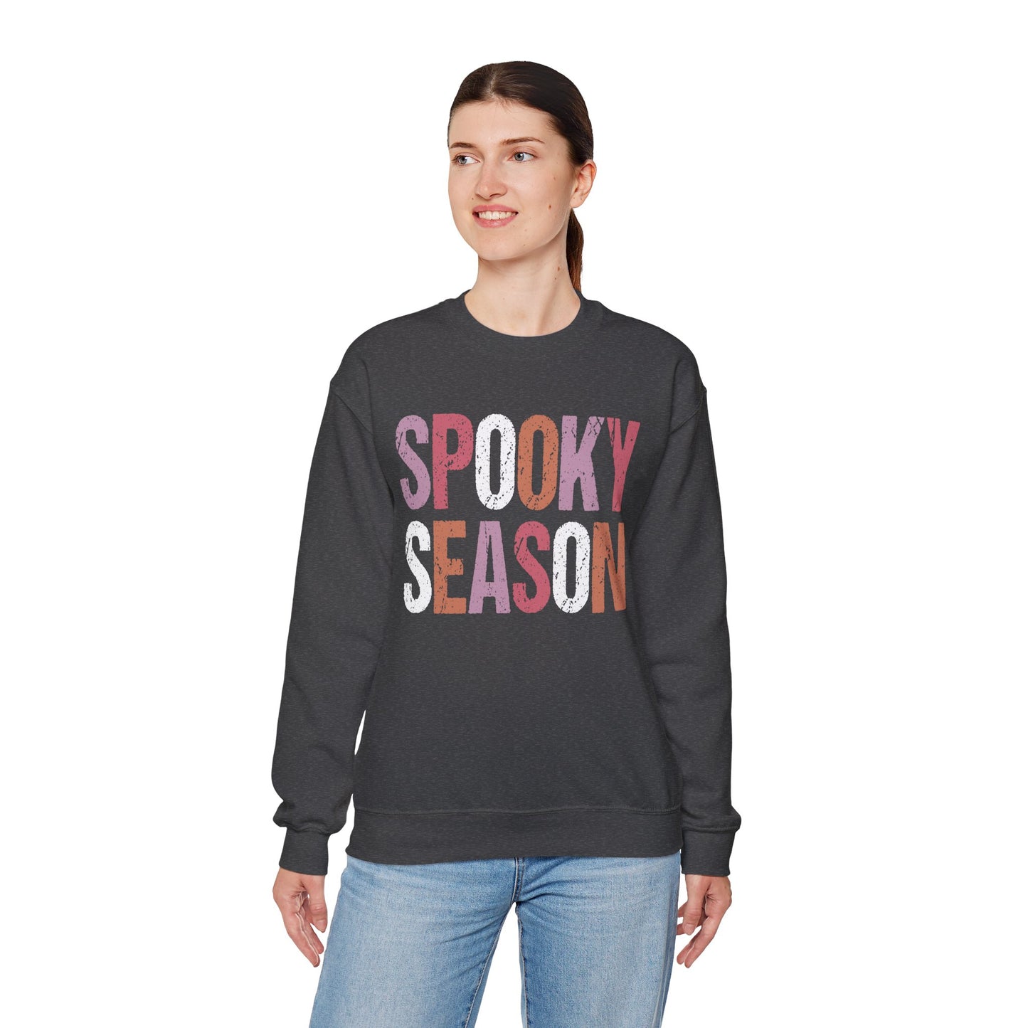 Spooky Season Sweatshirt - Unisex Cozy Crewneck