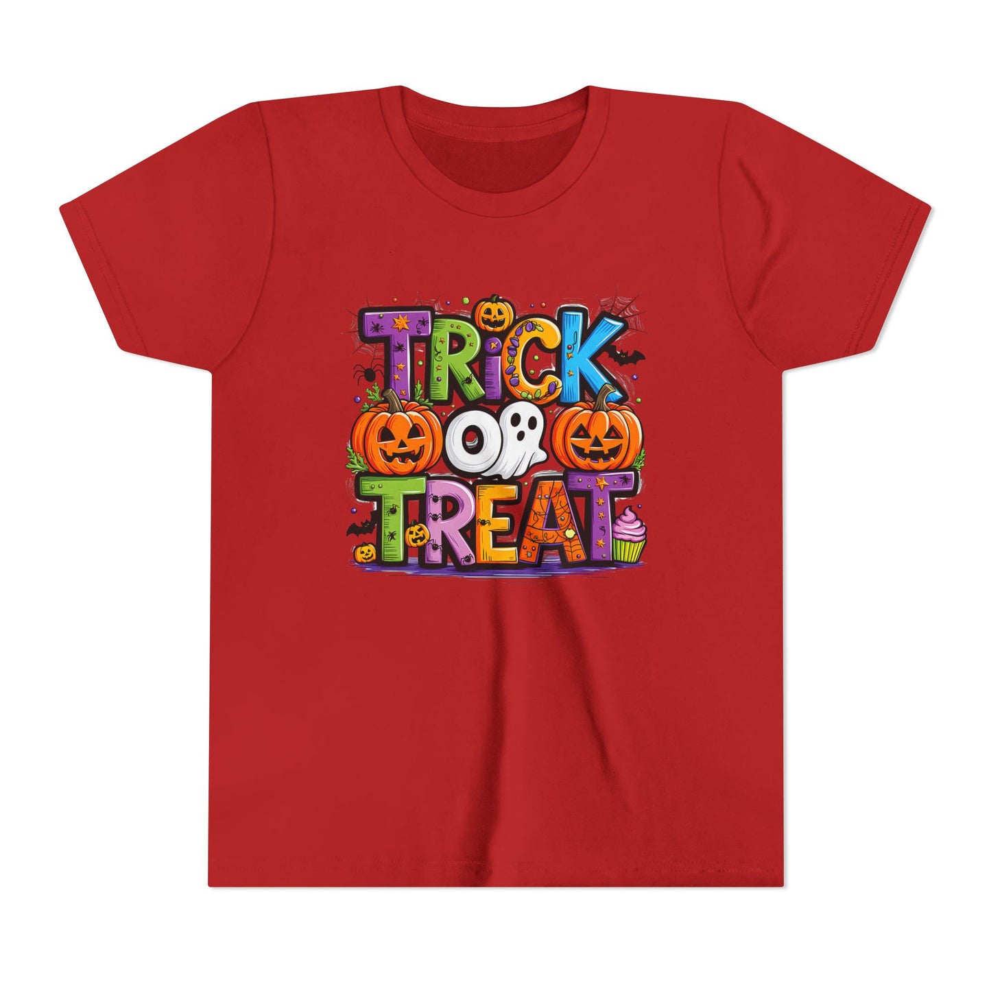 Halloween Youth Short Sleeve Tee, Trick or Treat