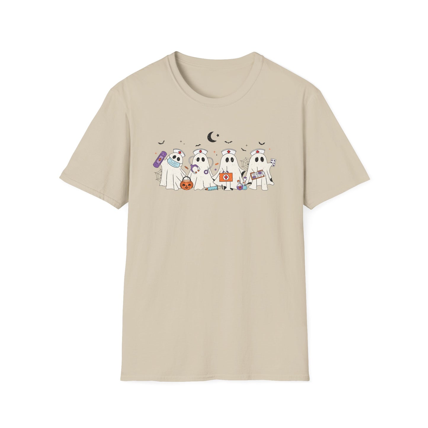 Ghost Nurse Gildan Softstyle T-Shirt