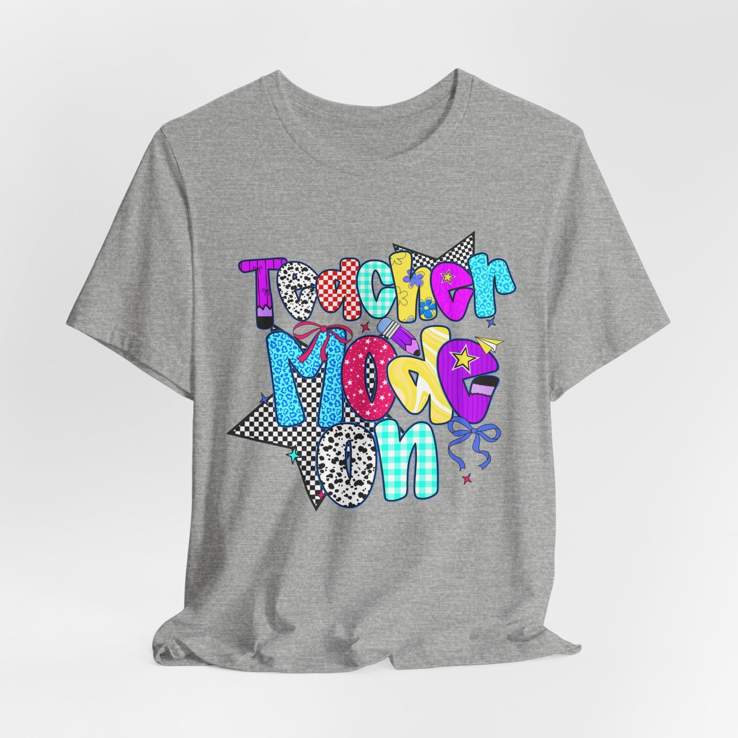 Colorful Teacher Mode Unisex Tee