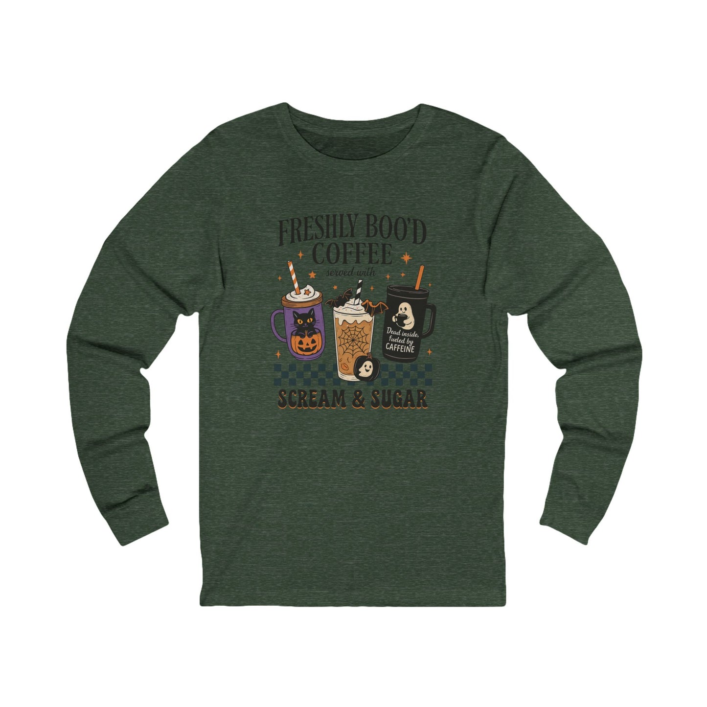 Freshly Boo'd Coffee Long Sleeve Tee