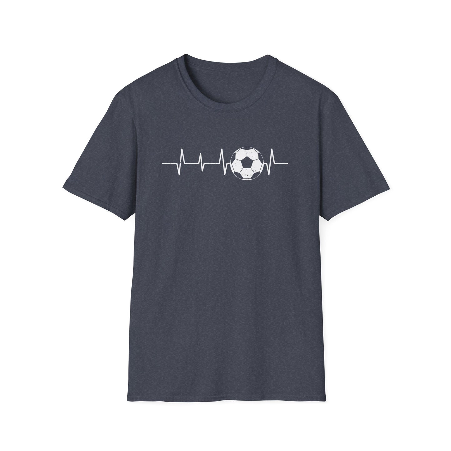Soccer Heartbeat Gildan Softstyle Tee