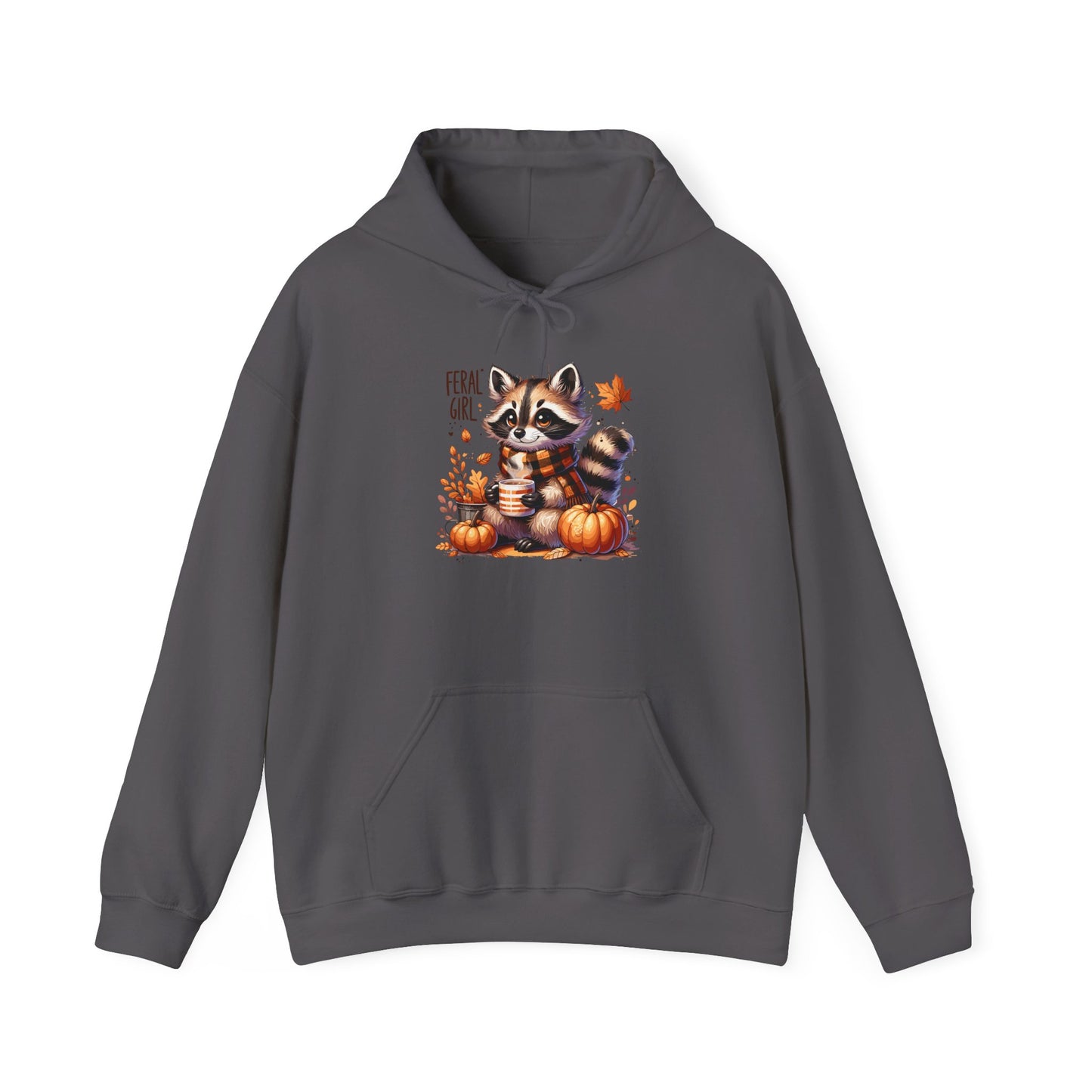 Autumn Feral Raccoon Hoodie