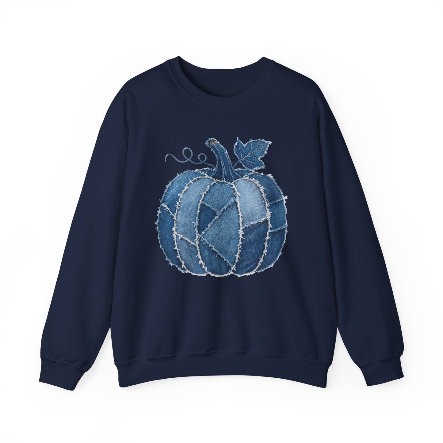 Denim Pumpkin Gildan Crewneck