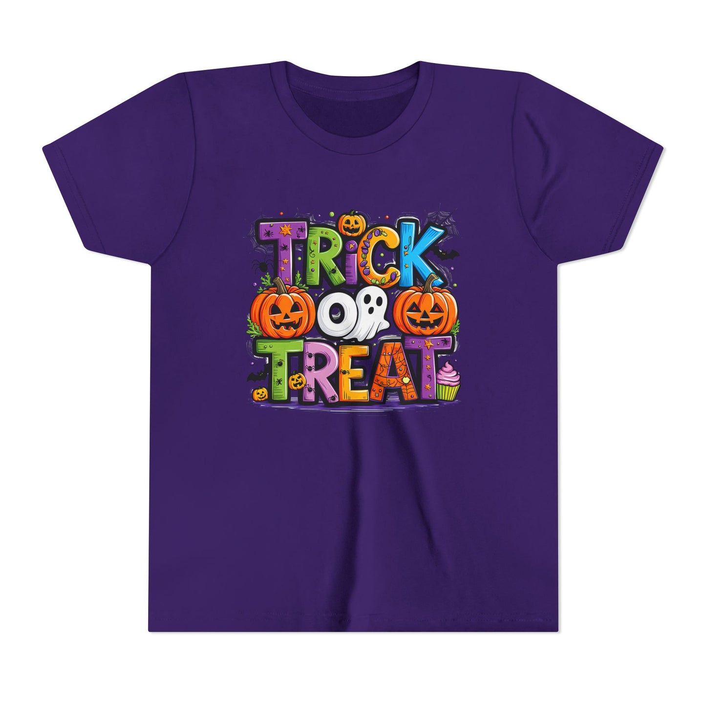 Halloween Youth Short Sleeve Tee, Trick or Treat