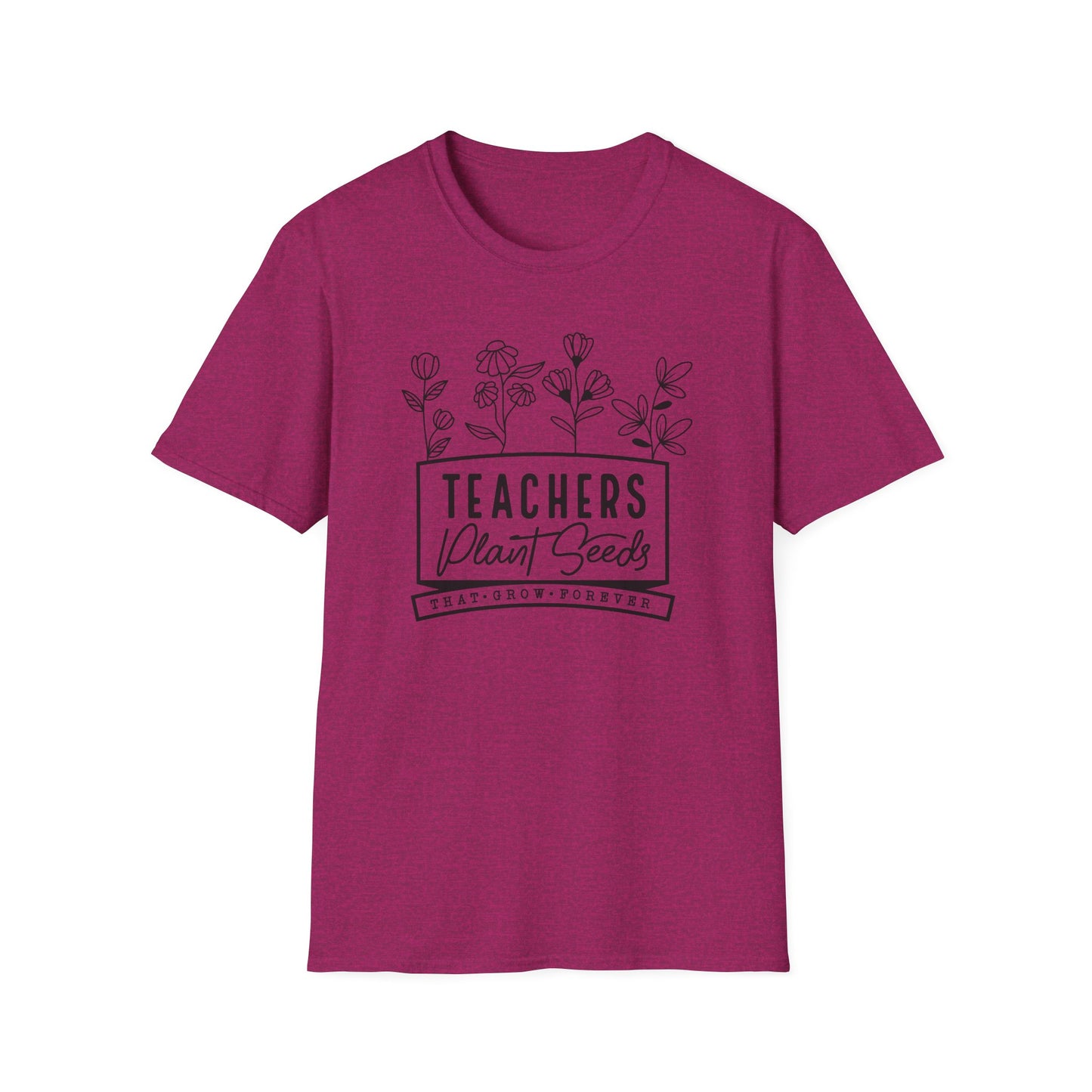 Teachers Plant Seeds Gildan Softstyle Tshirt