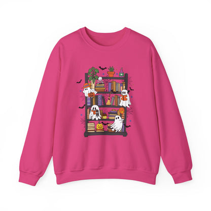 Ghost Library Gildan Crewneck Sweatshirt