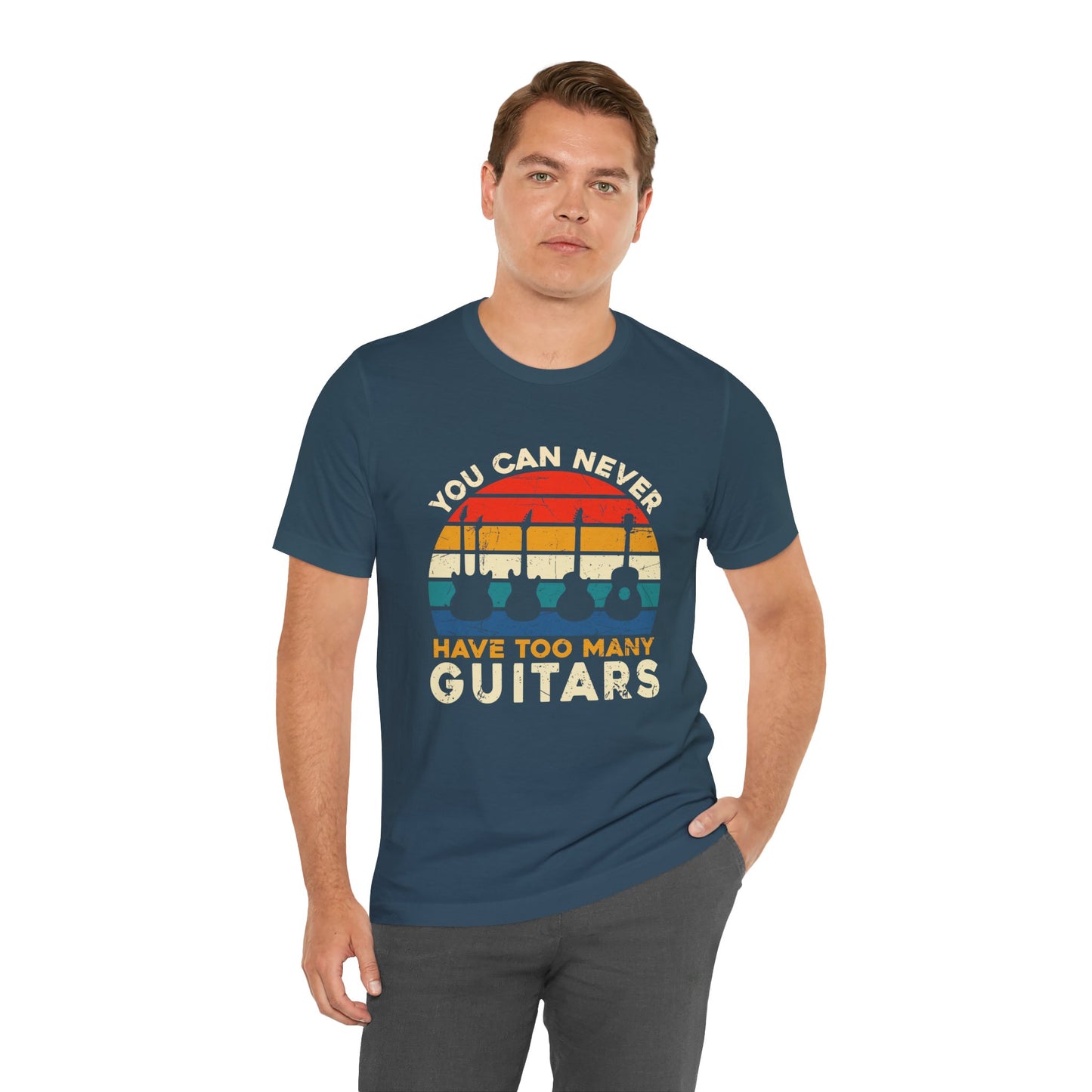 You Can Never Have Too Many Guitars T-Shirt, Music Lover Gift, Unisex Short Sleeve Tee, Guitar Enthusiast Apparel, Vintage Style [...]