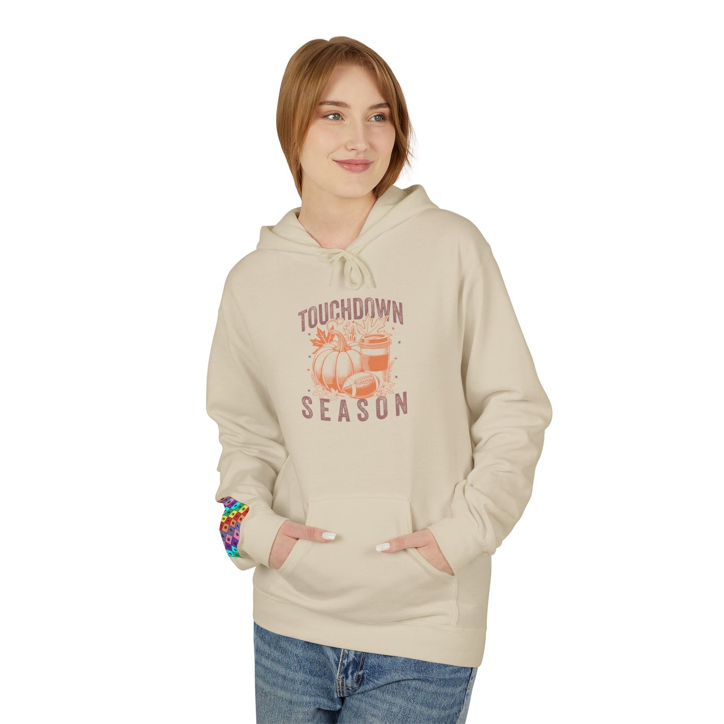 Touchdown Season Softstyle Fleece Hoodie