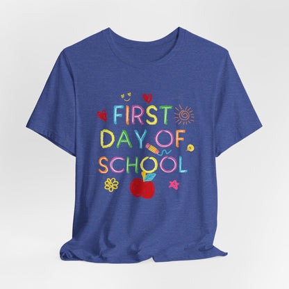 Back-to-School Fun Tee, Unisex Jersey Short Sleeve Tee