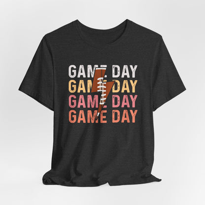 Game Day Lightning Unisex Short Sleeve Tee