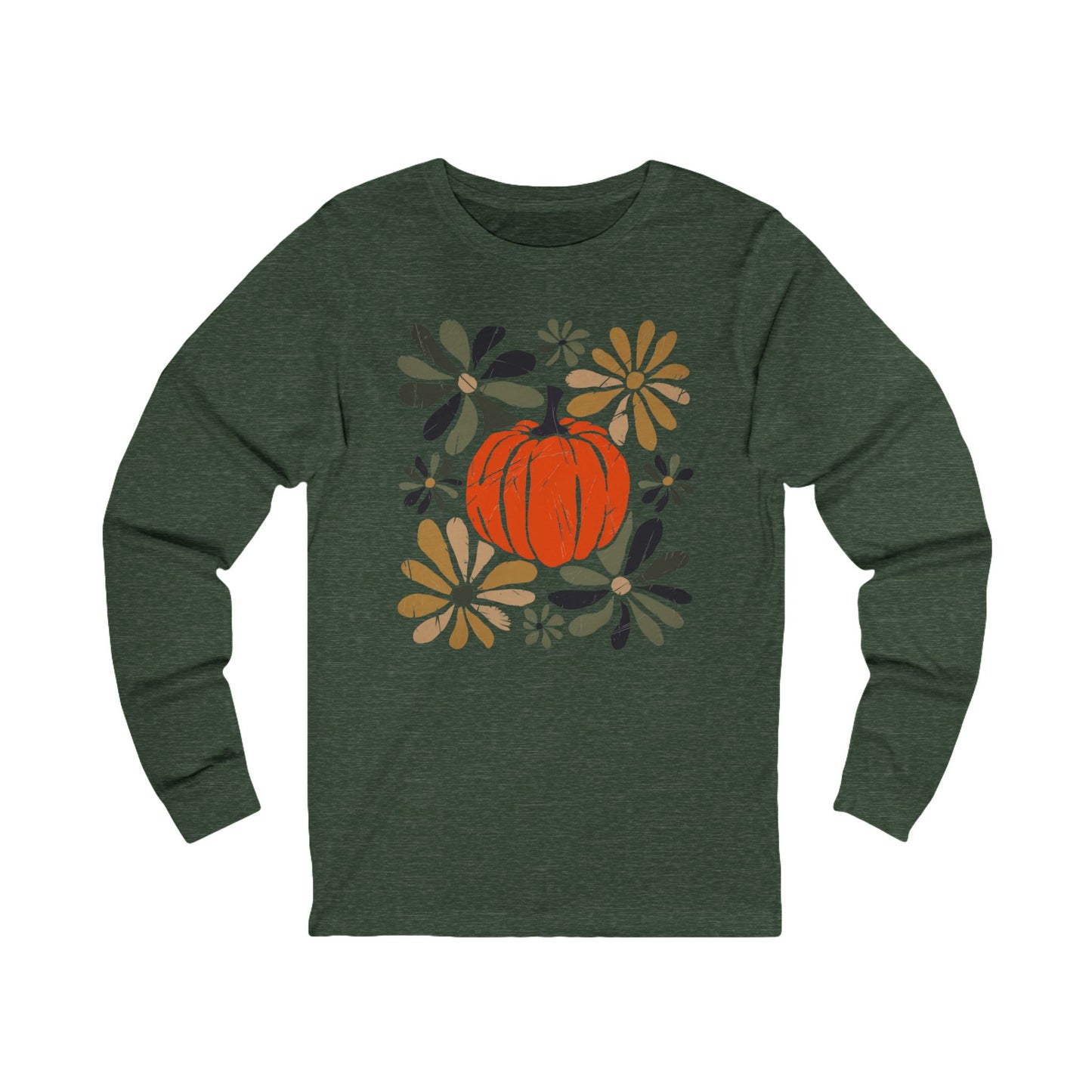 Autumn Pumpkin Long Sleeve Tee